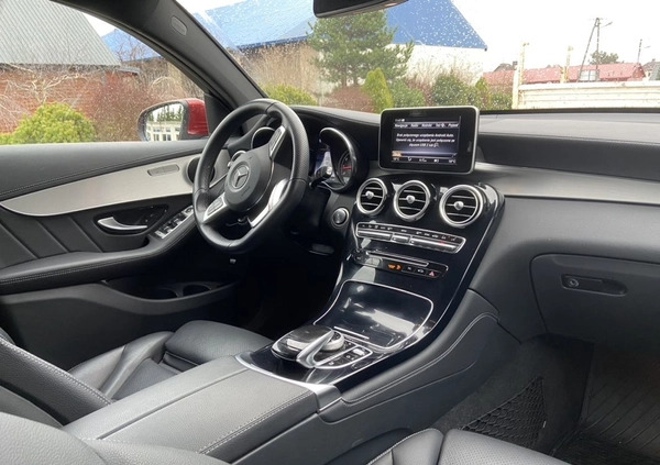 Mercedes-Benz GLC cena 189000 przebieg: 52000, rok produkcji 2018 z Bystrzyca Kłodzka małe 121